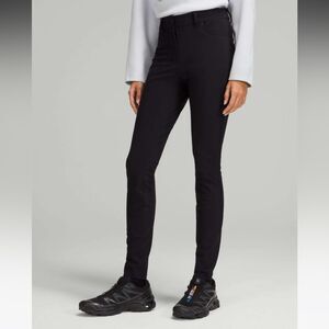 lululemon athletica Black Slim High-Rise Pants